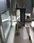 עמוד נירוסטה למסך TV דגם ST-1000 עם אחריות לכל החיים 6